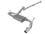 aFe Scorpion 2-1/2in Aluminized Steel Cat Back Exhaust 07-17 Jeep Wrangler V6-3.6/3.8L (4 Dr) - Image 6
