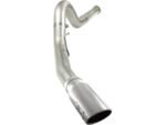 aFe MACHForce XP 5in DPF-Back Stainless Steel Exh Sys, polished tip,Ford Diesel Trucks 11-14 V8-6.7L - Image 4