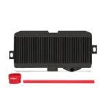 Mishimoto Subaru WRX STI Performance TMIC, Black Cooler, Red Hoses, 2008-2021