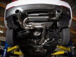 aFe MACHForce XP 3in to 2.5in 304 SS Cat-Back Exhaust w/ Polished Tips 14-16 BMW M235i - Image 4