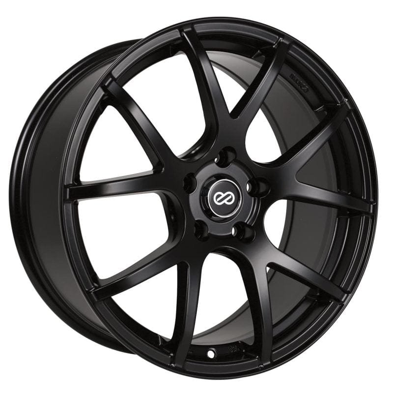 21bb9a27815520564a8adf49df2f3ee5_9ec53d1b-0801-4692-990c-99e1bfdf37c4.jpg Enkei Wheels M52 18" 5x114.3 Matte Black - Image 1