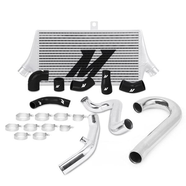 21f46dc7b4b62.jpg Mishimoto Mitsubishi Lancer Evolution 7/8/9 Race Intercooler Kit, Black, 2001-2007 - Image 1