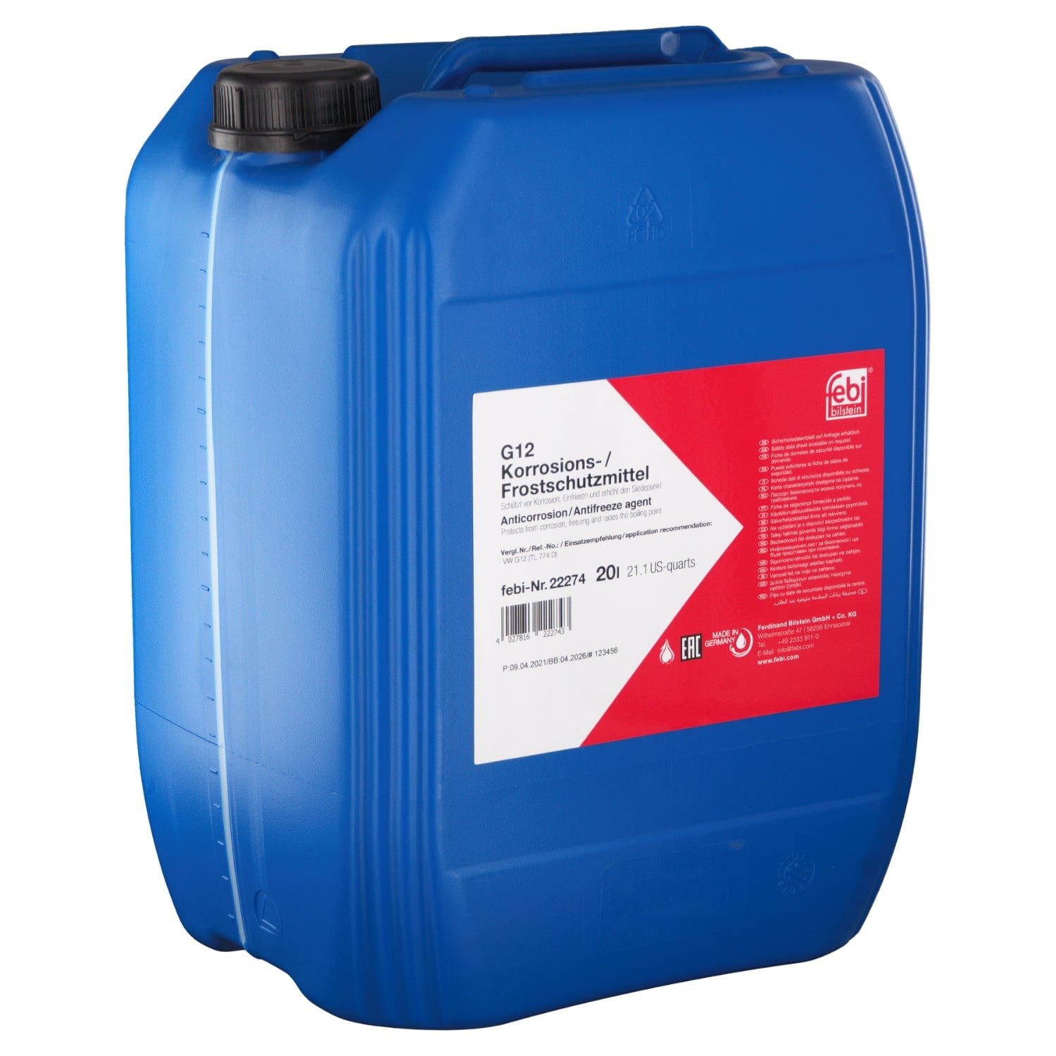 22274_1.jpg Coolant G12 (Concentrate) - VW/Audi - Image 1