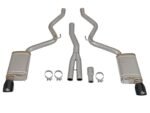 aFe MACHForce XP Exhausts Cat-Back SS-304 EXH w/ Black Tips 15-16 Ford Mustang EcoBoost 2.3L (t) - Image 7