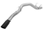 aFe MACHForce XP 5in DPF-Back SS Exhaust Dodge RAM 13-14 6.7L (td) Mega Cab w/ Black Tip - Image 3