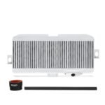 Mishimoto Subaru WRX STI Performance TMIC, Silver Cooler, Black Hoses, 2008-2021