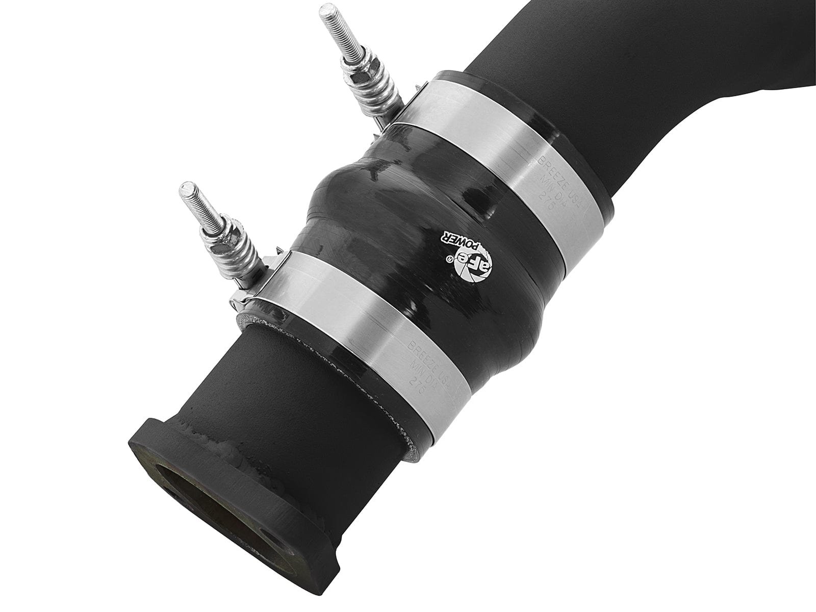 2e3fd7c014907a021fcac7803ef82076.jpg aFe Bladerunner 3in Intercooler Hot Side Tube for 16-17 Nissan Titan XD V8 5.0L (td) - Image 1