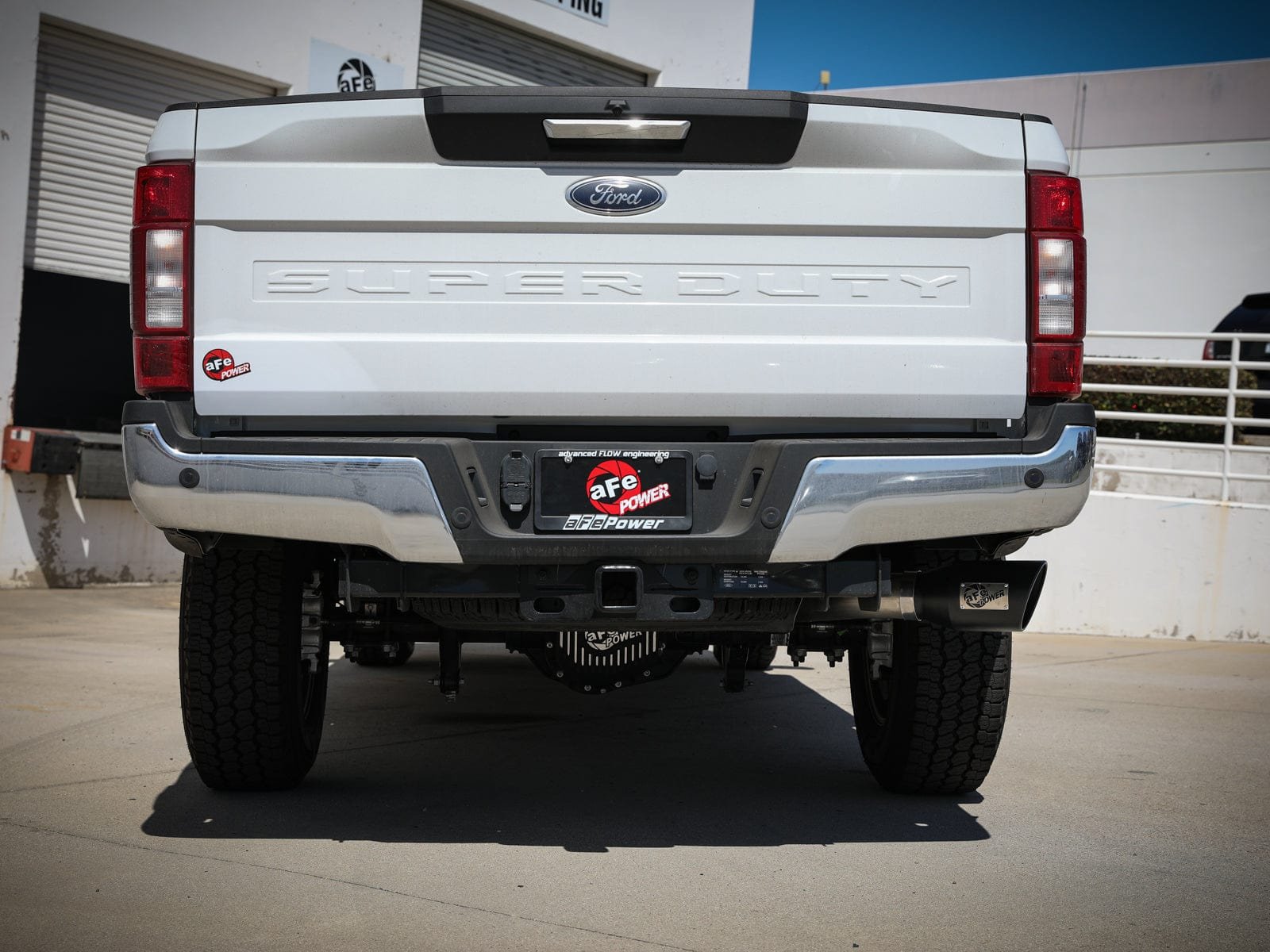 2f32f51e922a745840df7bf026740b95.jpg aFe Apollo GT Series 3-1/2in 409 SS Axle-Back Exhaust 17-20 Ford F-250/F-350 6.2/7.3L w/ Black Tips - Image 1