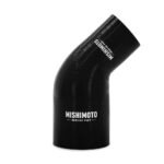 Mishimoto 45-Degree Silicone Transition Coupler, 1.75-in to 2.50-in, Black