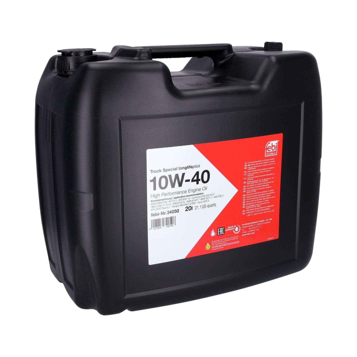 34050_1.jpg Engine Oil 20L - Mercedes - Image 1