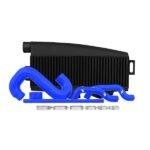 Mishimoto Subaru WRX/STI Perf. Top-Mount Intercooler Kit (black w/ blue pipes), 2002-2007