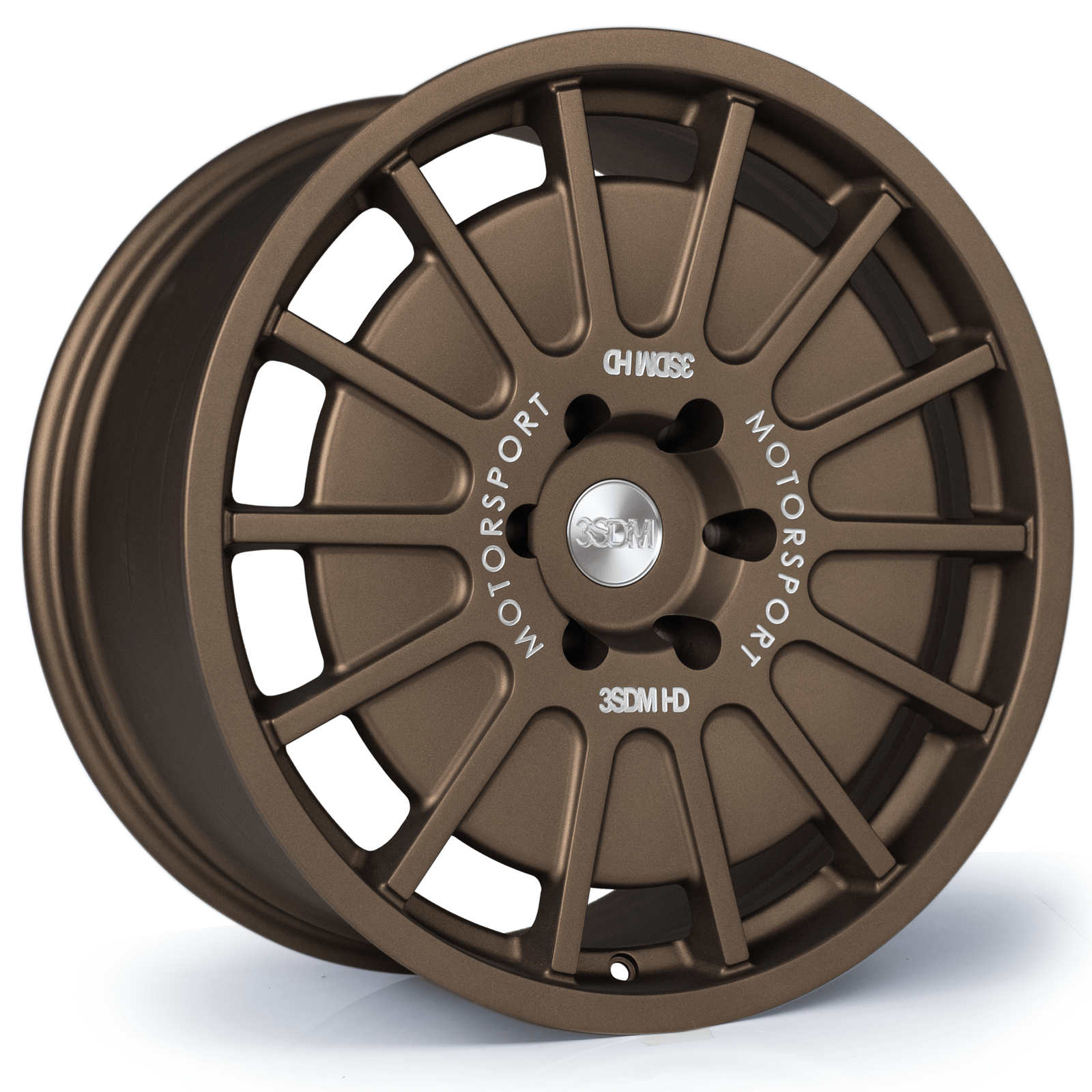 3SDM_066-hd-bronze.png 3SDM 0.66-HD 20" 6x130 Matte Bronze - Image 1