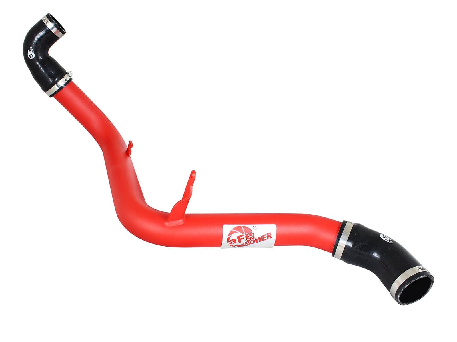 3dfd97e25c93bad1867ece4da65a2de4.jpg aFe BladeRunner 2.5in Red Intercooler Tube Hot Side 12-16 Ford Focus ST 2.0L (t) - Image 1