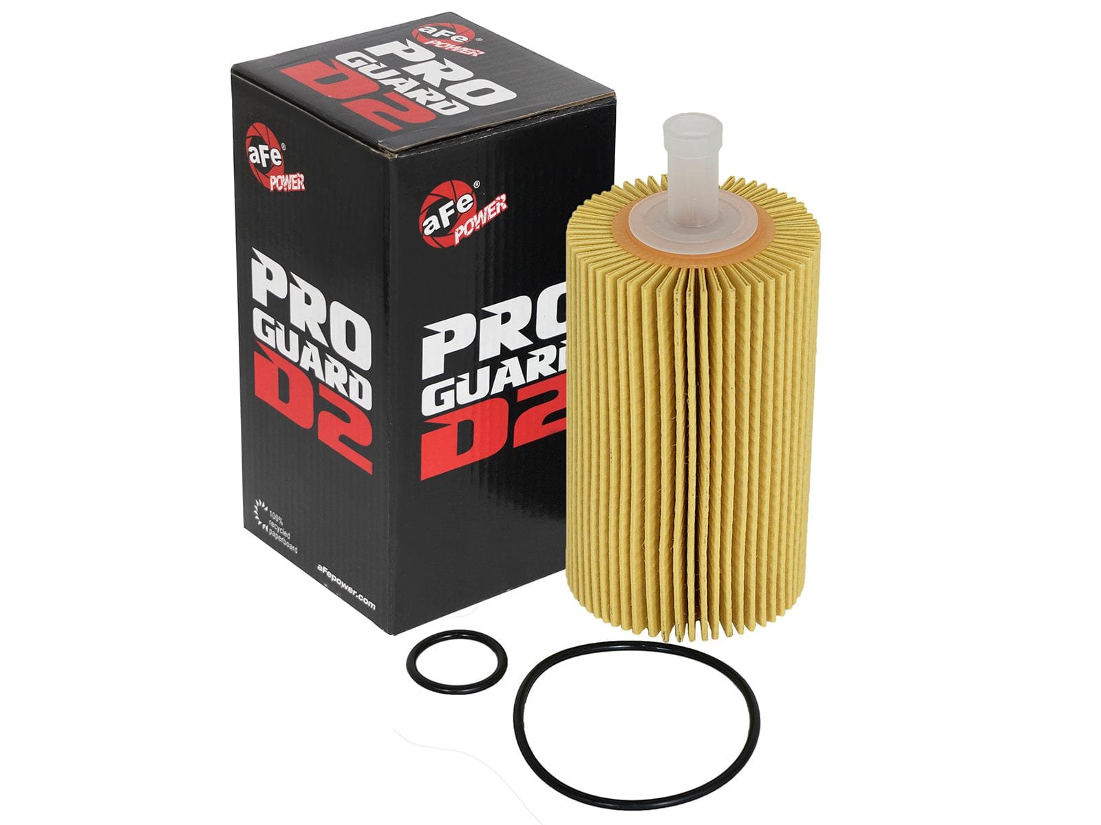 4100131e5f1d63753a49091d15999f0b.jpg aFe Pro GUARD D2 Oil Filter 07-17 Toyota Tundra/Sequoia V8 4.6L/5.7L (4 Pack) - Image 1