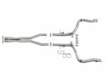 aFe MACH Force-Xp 3in 304 SS Cat-Back Exhaust 15-20 Dodge Charger Hellcat V8-6.2L/6.4L w/o Muffler - Image 4