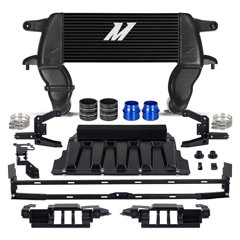42731e5511864.jpg Mishimoto High-Mount Intercooler, fits 2021+ Ford Bronco 2.3L/2.7L, Black - Image 1