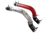aFe BladeRunner 3in Red Intercooler Tubes Hot & Cold Side Kit for 13-14 Dodge RAM Diesel 6.7L (td) - Image 2