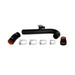 Mishimoto Ford Mustang EcoBoost Hot-Side Intercooler Pipe Kit, 2015+ Wrinkle Black
