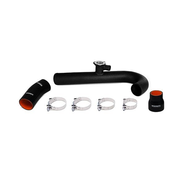 43760581b5f1b.jpg Mishimoto Ford Mustang EcoBoost Hot-Side Intercooler Pipe Kit, 2015+ Wrinkle Black - Image 1