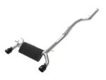 aFe MACH ForceXP 3IN to 2.5IN 304SS Cat-Back Exhaust System w/ Black Tips 14-16 BMW M235i (F22/23) - Image 6