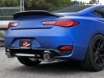 aFe POWER Takeda 2.5in 304 SS Axle-Back Exhaust w/ Carbon Fiber Tips 17-19 Infiniti Q60 V6-3.0L (tt) - Image 5