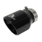 aFe MACH ForceXP 3IN to 2.5IN 304SS Cat-Back Exhaust System w/ Black Tips 14-16 BMW M235i (F22/23) - Image 3