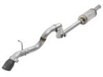 aFe MACH Force-Xp Axle-Back Hi-Tuck Exhaust System w/Black Tip 18-19 Jeep Wrangler (JL) V6 3.6L - Image 3