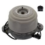 Engine Mount with Protective Cap - Mercedes