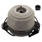 Engine Mount with Protective Cap - Mercedes
