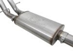 aFe Vulcan Series 4-3in 304SS Exhaust Cat-Back w/ Blk Tips 2019 GM Silverado/Sierra 1500 V8-6.2L - Image 7