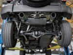 aFe Rebel Series 2.5in 409 SS Axle-Back Exhaust w/ Black Tips 2007+ Jeep Wrangler (JK) V6 3.6L/3.8L - Image 5