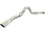 aFe MACHForce XP 5in DPF-Back Stainless Steel Exh Sys, polished tip,Ford Diesel Trucks 11-14 V8-6.7L - Image 3