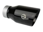 aFe Large Bore-HD 3in 409SS DPF-Back 20-21 GM Trucks L6-3.0L (td) LM2 - Black Tip - Image 4