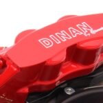 Dinan by Brembo Front Brake Set (Red Calipers w/ Slotted Rotors) - 2004-2010 BMW 5/6-Series