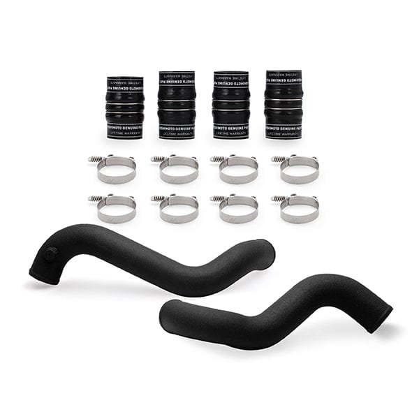 5572423f1201b_3605cfe2-9d8f-4882-af57-2fd80f1562a5.jpg Mishimoto Nissan Titan XD Intercooler Pipe and Boot Kit, 2016+, Black - Image 1