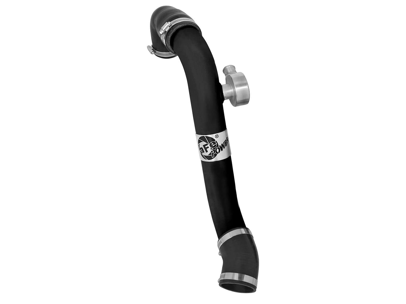 5578d2865b19e3fd388c5cb0b61454c6.jpg aFe BladeRunner 2 1/2in Intercooler Tube Hot Side 15-16 Ford Mustang EcoBoost L4-2.3L (t) - Image 1