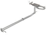 aFe Scorpion 2-1/2in Aluminized Steel Cat Back Exhaust 07-17 Jeep Wrangler V6-3.6/3.8L (4 Dr) - Image 5