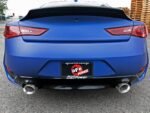aFe POWER Takeda 2.5in 304 SS Axle-Back Exhaust w/ Polished Tips 17-19 Infiniti Q60 V6-3.0L (tt) - Image 3