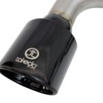 aFe Takeda 11-16 Scion TC 2.5L 2 1/4-2 1/2in Stainless Steel Axle-Back Exhaust w/Black Tip