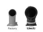 aFe 2019-2020 Hyundai Veloster N L4-2.0L (T) Takeda Turbo Inlet for Takeda Intake - Image 4