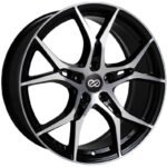 Enkei Wheels Vulcan 18" 5x100 Machined Black