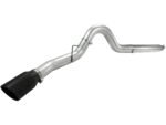 aFe Atlas 5in DPF-Back Aluminized Steel Exh Sys, Ford Diesel Trucks 08-10 V8-6.4L (td) Black tip - Image 4