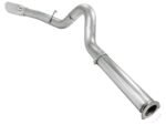 aFe Atlas 5in DPF-Back Aluminized Steel Exh Sys, Ford Diesel Trucks 11-14 v8-6.7L (td) Polished tip - Image 3