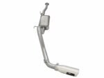aFe MACH Force XP 2.5in Cat-Back Stainless Steel Exhaust w/Polished Tip Toyota Tacoma 13-14 2.7L - Image 2