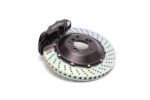 Dinan by Brembo Front Brake Set (Black Calipers w/ Slotted & Drilled Rotors) - 2008-2013 BMW 1M/M3