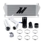 Mishimoto Intercooler Kit, fits Ford Ranger 2.3L 2019+, Silver Intercooler, Polished Pipes