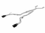 aFe Takeda 2.5in 304 SS Cat-Back Exhaust System w/ Black Tips 16-18 Infiniti Q50 V6-3.0L (tt) - Image 6