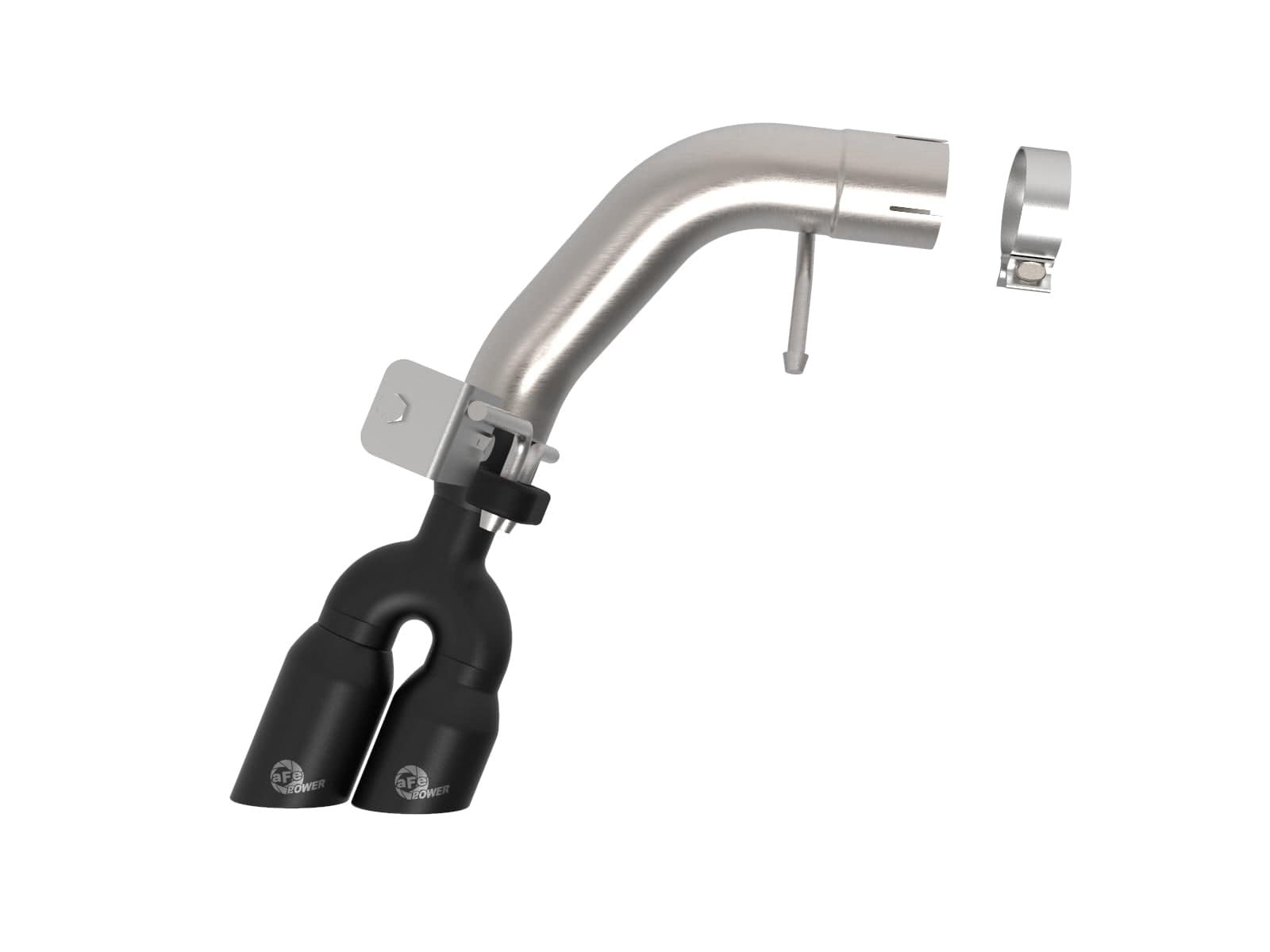 72b0f575497749cfbf00da1b425b1954.jpg aFe Rebel Series 3in 304 SS Axle-Back Exhaust Side Exit w/ Black Tips 19 Ford Ranger L4-2.3L (t) - Image 1