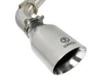 aFe POWER Takeda 2.5in 304 SS CB Exhaust w/ Polished Tips 17-19 Infiniti Q60 V6-3.0L (tt) - Image 2