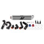 Mishimoto 2016+ Honda Civic 1.5T / 2017+ Honda Civic Si Silver Intercooler Kit w/Black Pipes